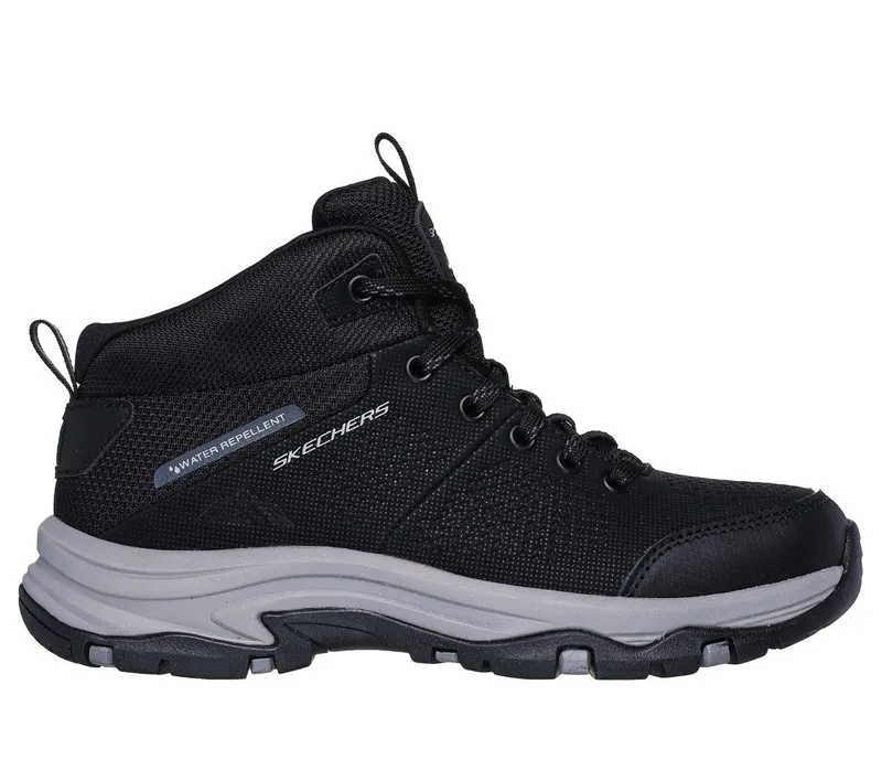 Skechers Relaxed Fit: Trego – Trail Kismet – Zwart / Houtskool (180001-BKCC)