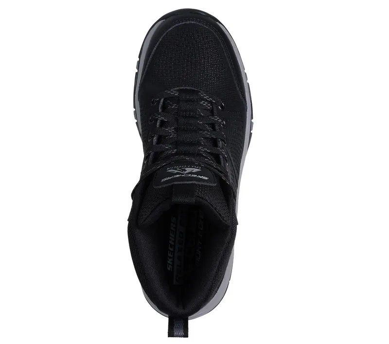 Skechers Relaxed Fit: Trego – Trail Kismet – Zwart / Houtskool (180001-BKCC)