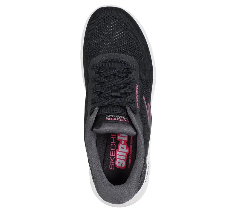 Skechers Skechers Slip-ins: GO WALK Flex – Safiya – Zwart (125503-BLK)