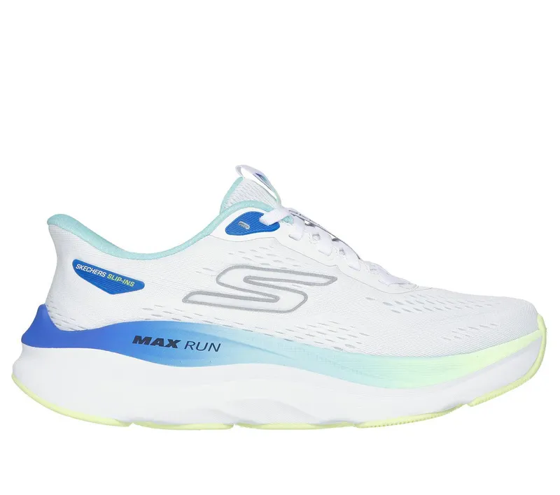 Skechers Skechers Slip-ins: Max Cushioning – Max Run – Wit / Multi (129200-WMLT)