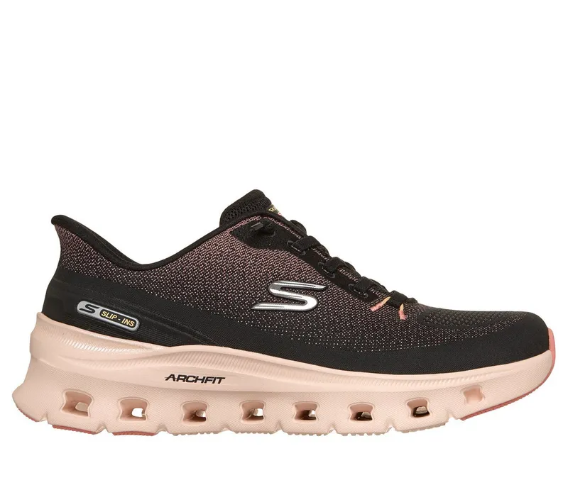 Skechers Skechers Slip-ins: Arch Fit Glide-Step Pro – Zwart / Koraal (150730-BKCL)