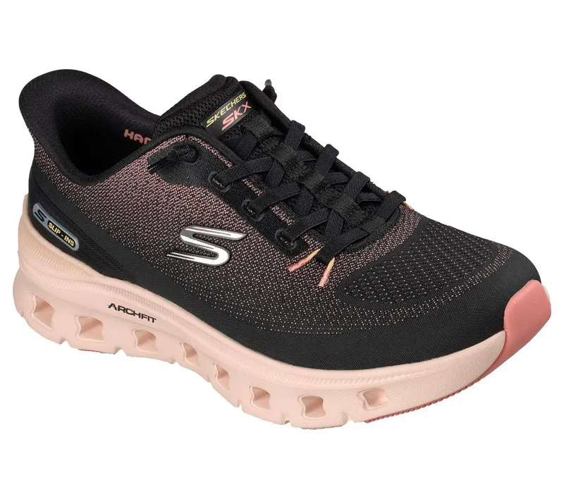 Skechers Skechers Slip-ins: Arch Fit Glide-Step Pro – Zwart / Koraal (150730-BKCL)