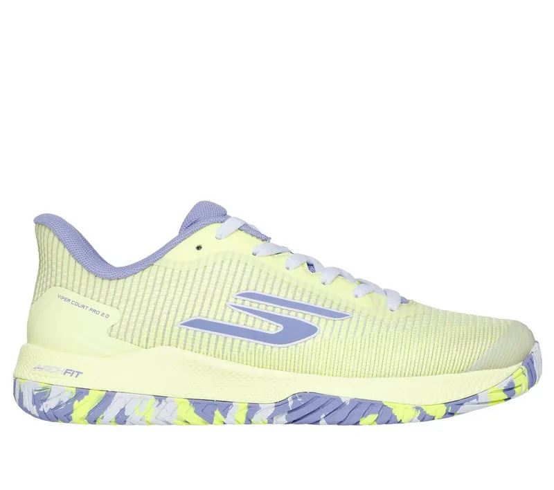 Skechers Skechers Viper Court Pro 2.0 – Limoen / Lavendel (172109C-LMLV)