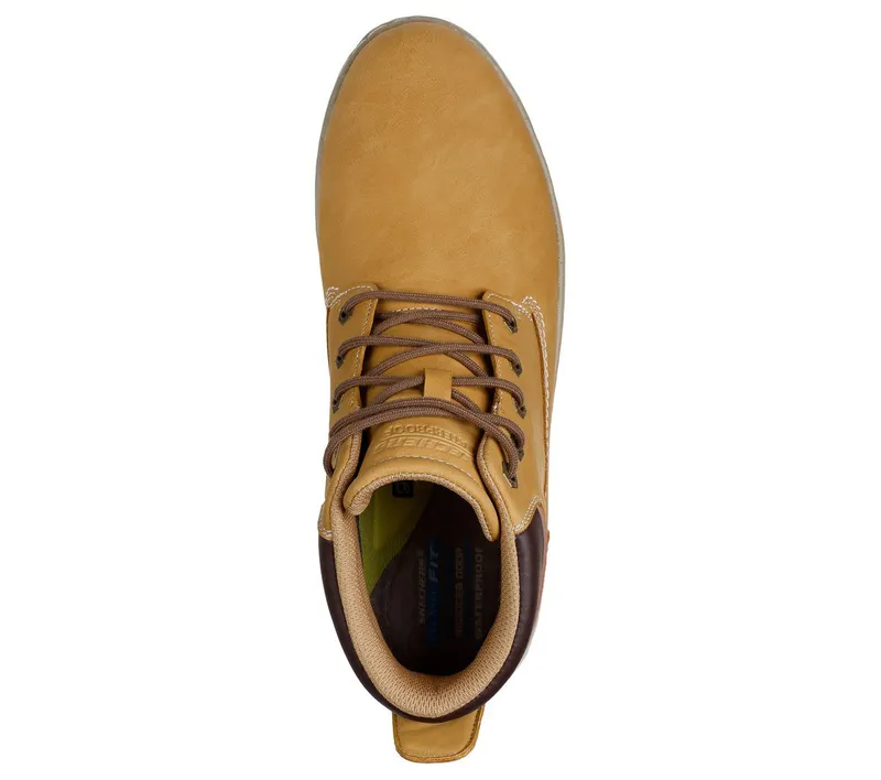 Skechers Relaxed Fit: Garlan – Deno – Tarwe (205235-WTN)