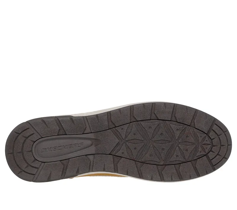 Skechers Relaxed Fit: Garlan – Deno – Tarwe (205235-WTN)