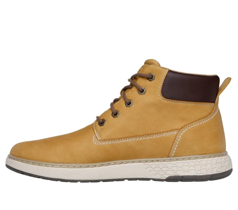 Skechers Relaxed Fit: Garlan – Deno – Tarwe (205235-WTN)