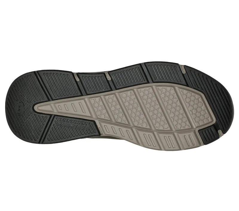 Skechers Relaxed Fit: Benago – Hombre – Olijf (210021-OLV)