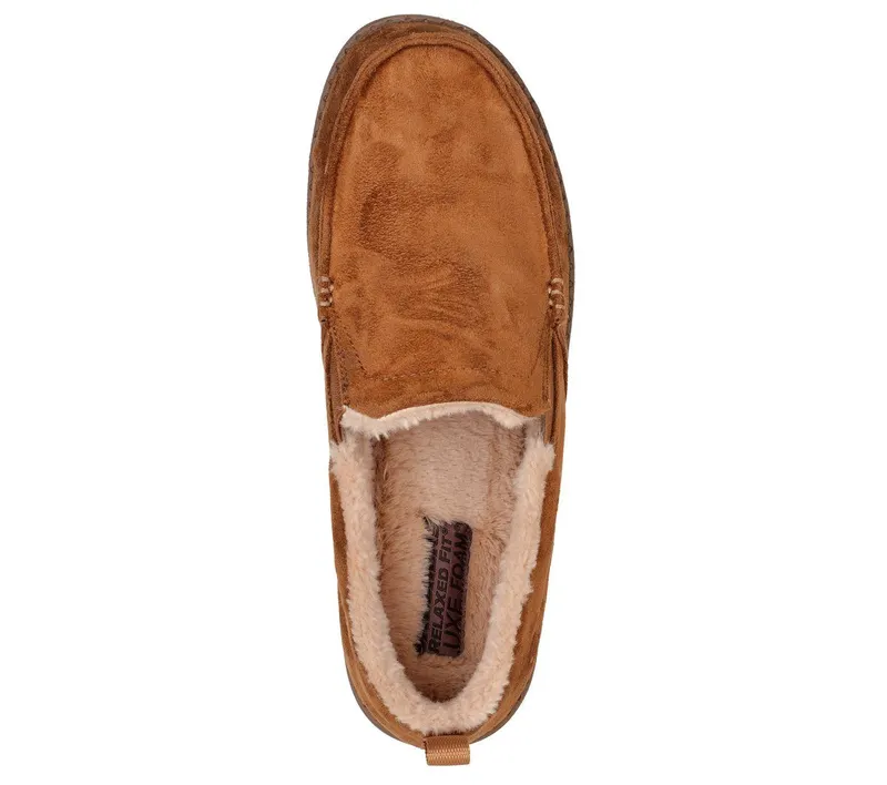 Skechers Relaxed Fit: Melson – Willmore – Beige (210355-TAN)