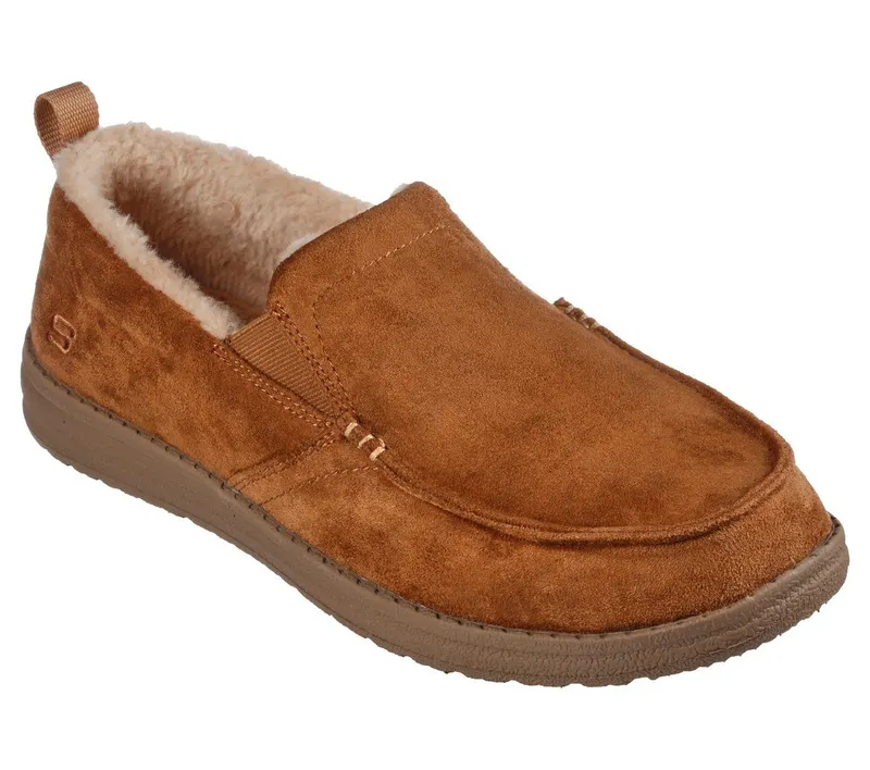 Skechers Relaxed Fit: Melson – Willmore – Beige (210355-TAN)