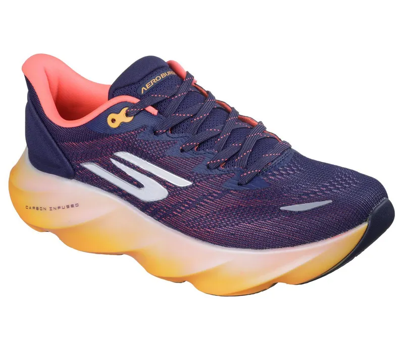 Skechers Skechers Aero Burst – Marine / Oranje (246210-NVOR)