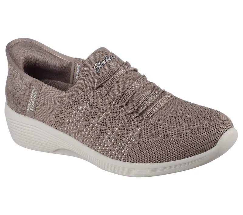 Skechers Skechers Slip-ins: Arya – Swiftly – Donker Taupe (158918-DKTP)