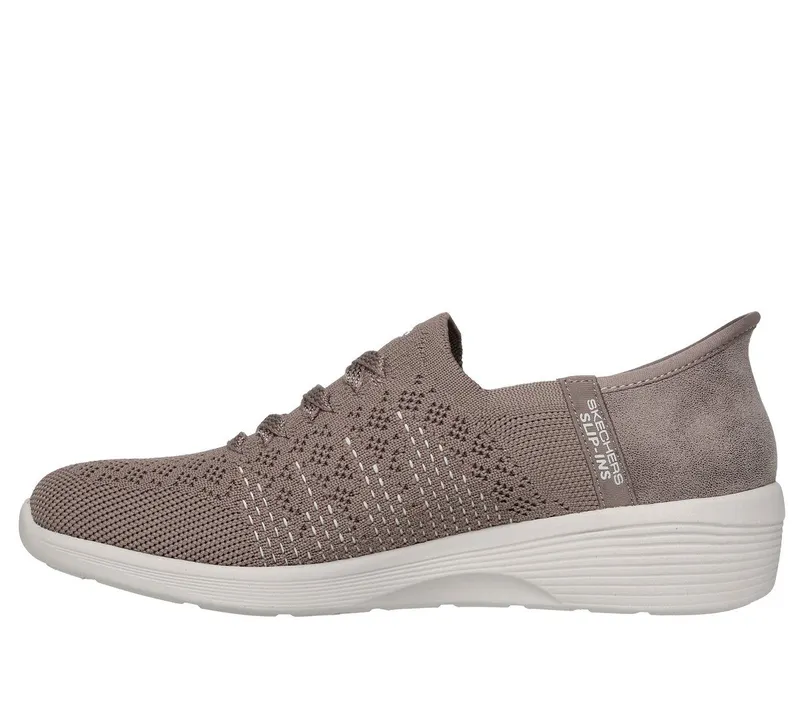 Skechers Skechers Slip-ins: Arya – Swiftly – Donker Taupe (158918-DKTP)