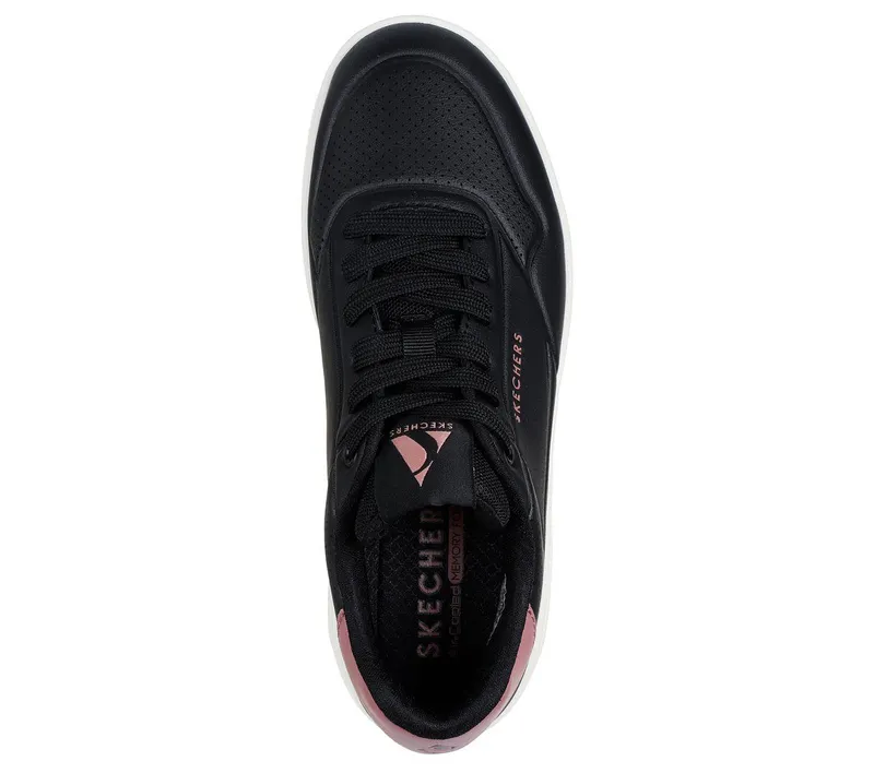 Skechers UNO Court – Fast Break – Zwart (177705-BLK)