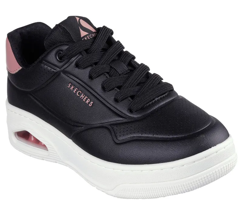 Skechers UNO Court – Fast Break – Zwart (177705-BLK)