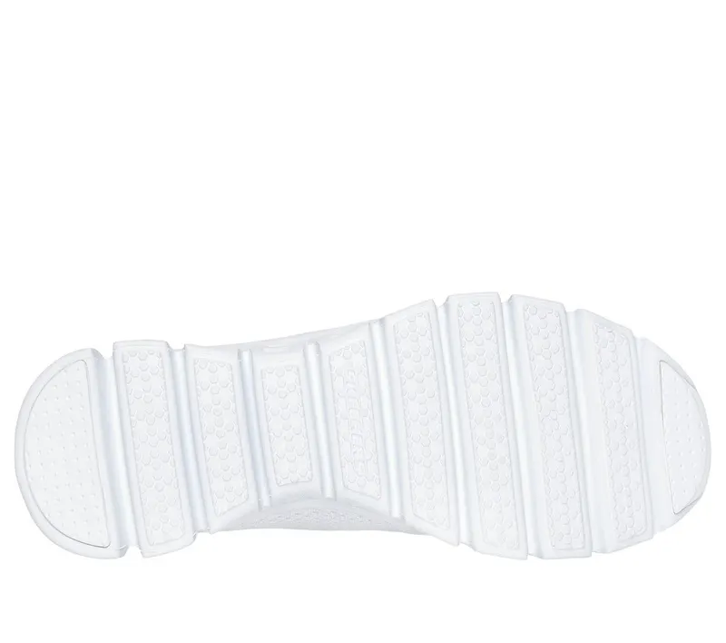 Skechers Skechers Slip-ins: Glide-Step – Pursuit – Wit / Zilver (104547-WSL)