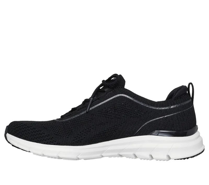 Skechers Pure Flex – Midnight Star – Zwart / Wit (104662-BKW)