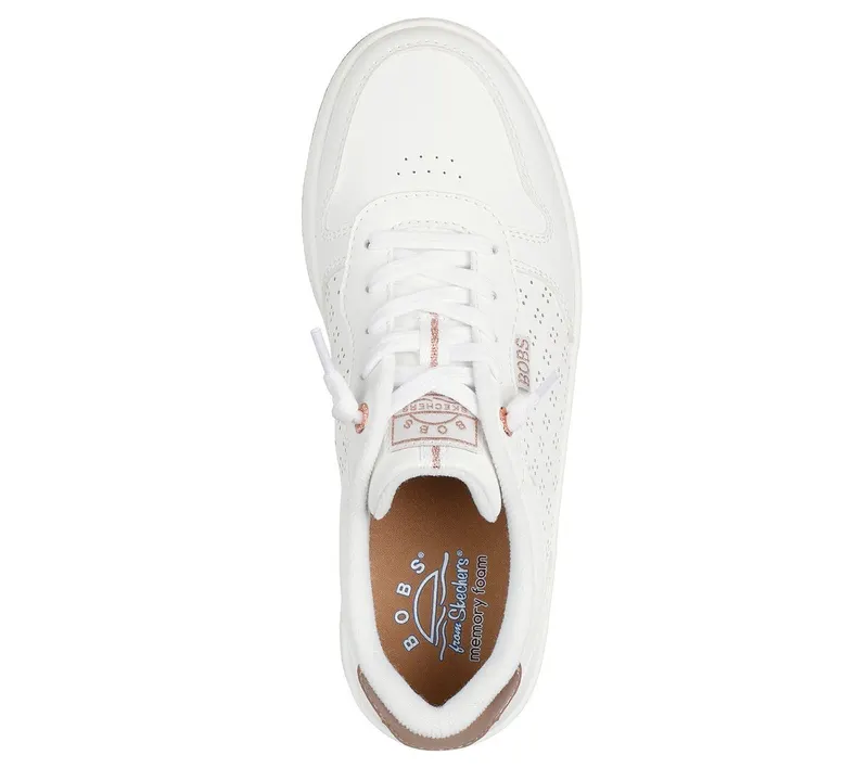 Skechers BOBS B Cute Court – Luxe Kicks – Wit (114507-WHT)