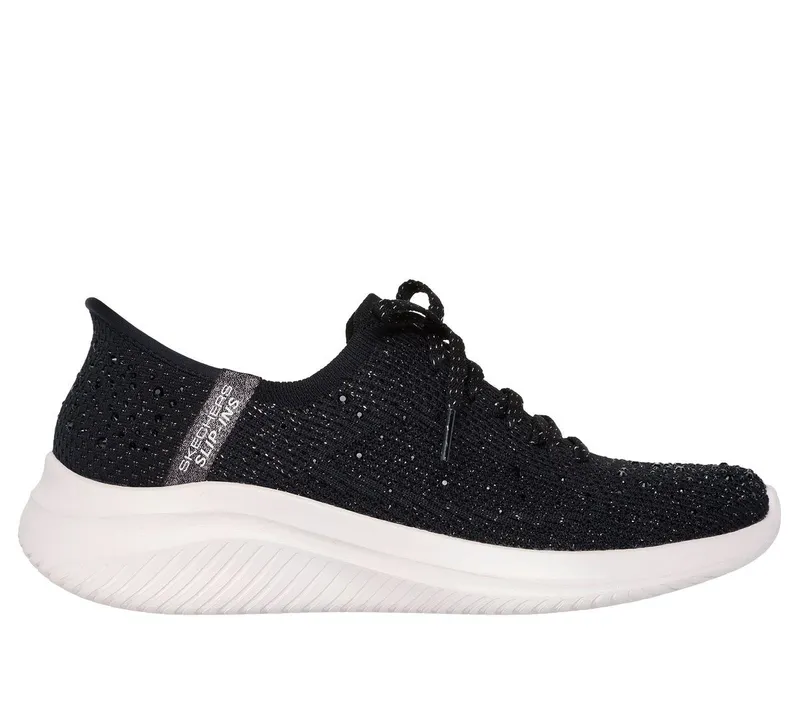 Skechers Skechers Slip-ins: Ultra Flex 3.0 – Twilight Sparkle – Zwart / Roos Goud (150443-BKRG)