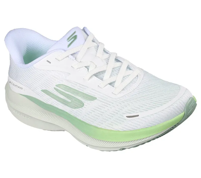 Skechers Skechers Slip-ins: Aero Pulse – Wit / Groente (172220-WGR)