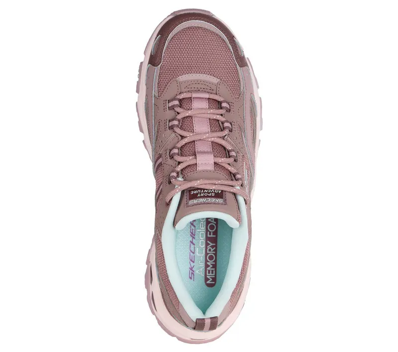 Skechers D’Lites Hiker – Echo Lake – Donker Mauve (180134-DKMV)