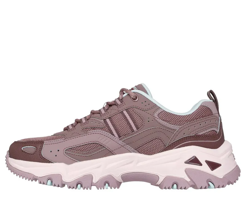 Skechers D’Lites Hiker – Echo Lake – Donker Mauve (180134-DKMV)