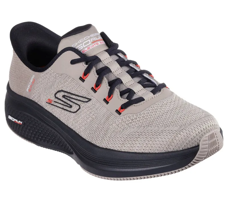 Skechers Skechers Slip-ins: GO RUN Elevate 2.0 – Steady Motion – Taupe / Zwart (220852-TPBK)