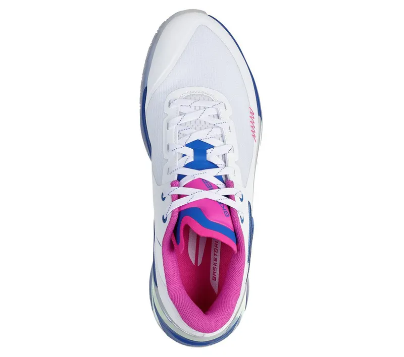 Skechers SKX Full-Court Press – Wit / Lavendel / Blauw (253035-WLVB)