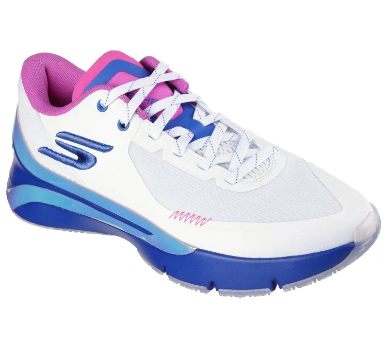 Skechers SKX Full-Court Press – Wit / Lavendel / Blauw (253035-WLVB)