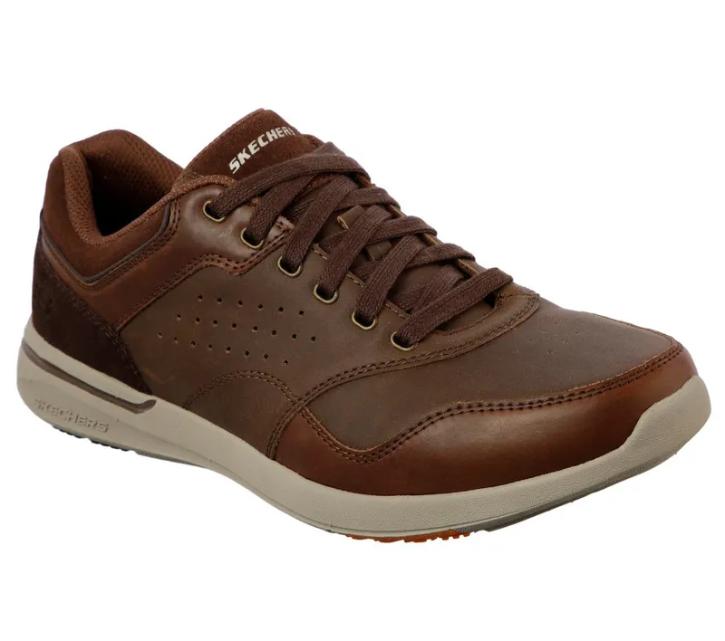 Skechers Relaxed Fit: Elent – Velago – Bruin (65406-BRN)