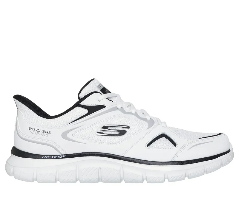 Skechers Skechers Slip-ins: Track – Ezral – Wit / Zwart (233039-WBK)