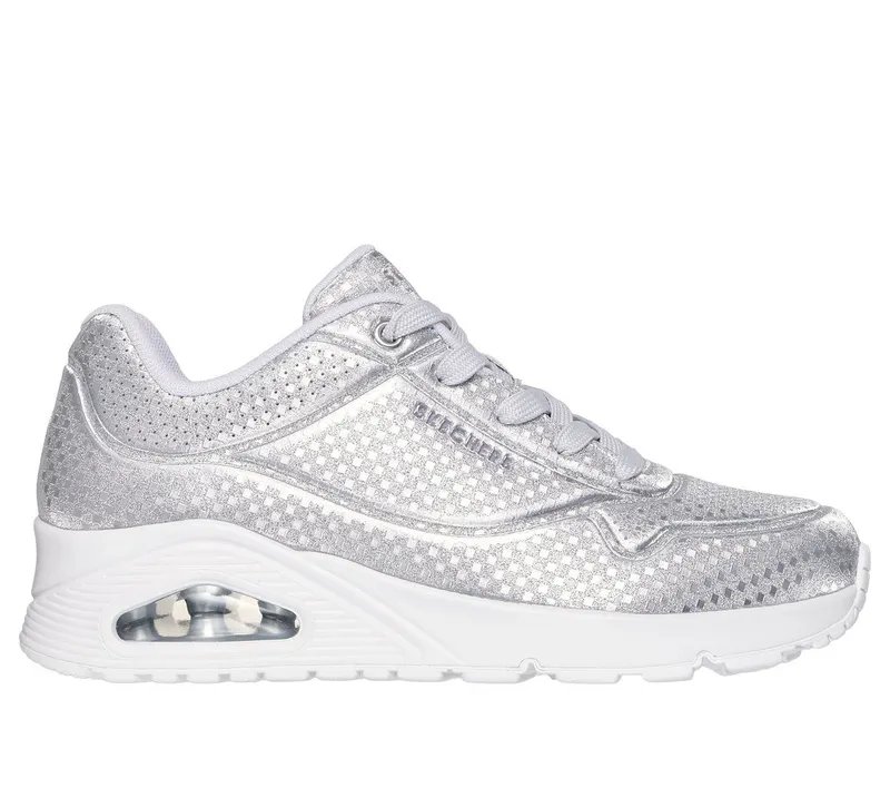 Skechers UNO – Disco Nite – Zilver (177162-SIL)