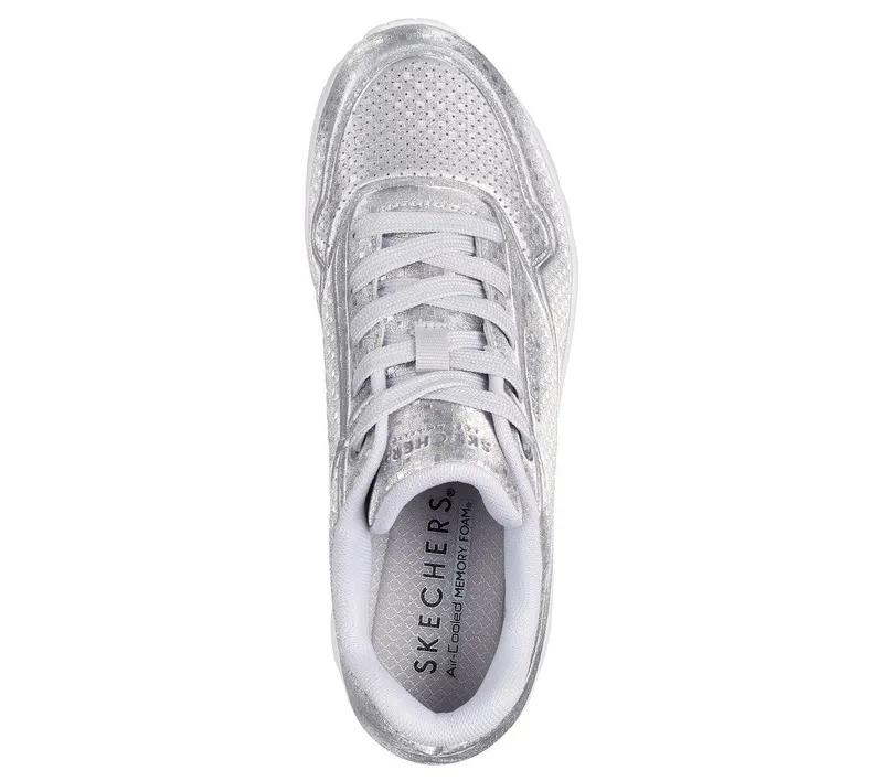 Skechers UNO – Disco Nite – Zilver (177162-SIL)