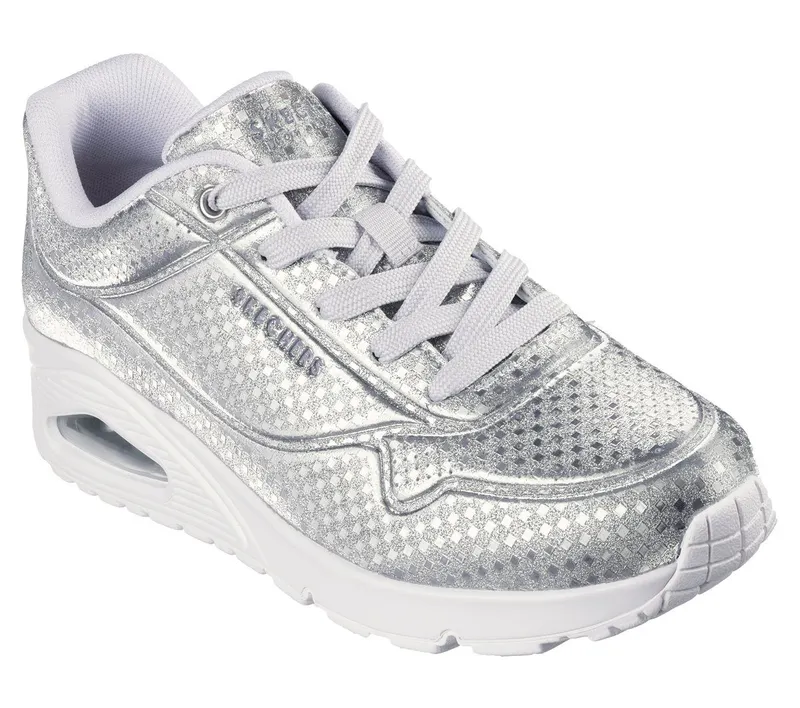 Skechers UNO – Disco Nite – Zilver (177162-SIL)