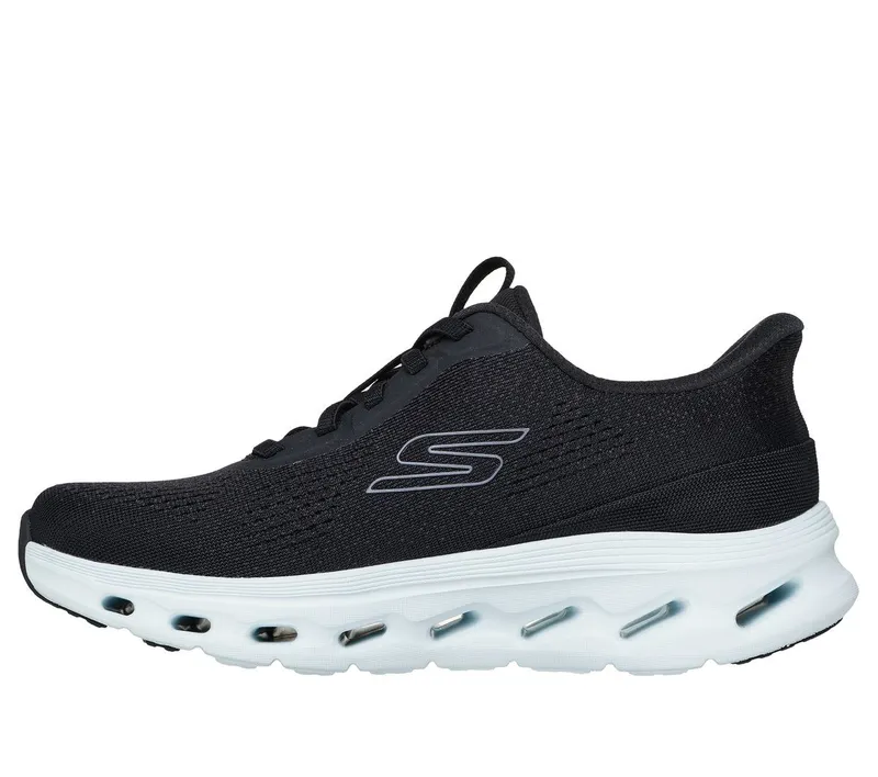 Skechers Skechers Slip-ins: GO WALK Glide-Step 2.0 – Nessa – Zwart / Licht Blauw (125124-BKLB)