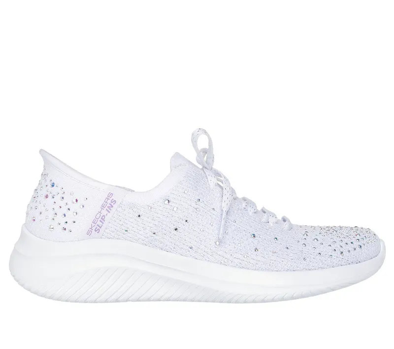 Skechers Skechers Slip-ins: Ultra Flex 3.0 – Twilight Sparkle – Wit (150443-WHT)
