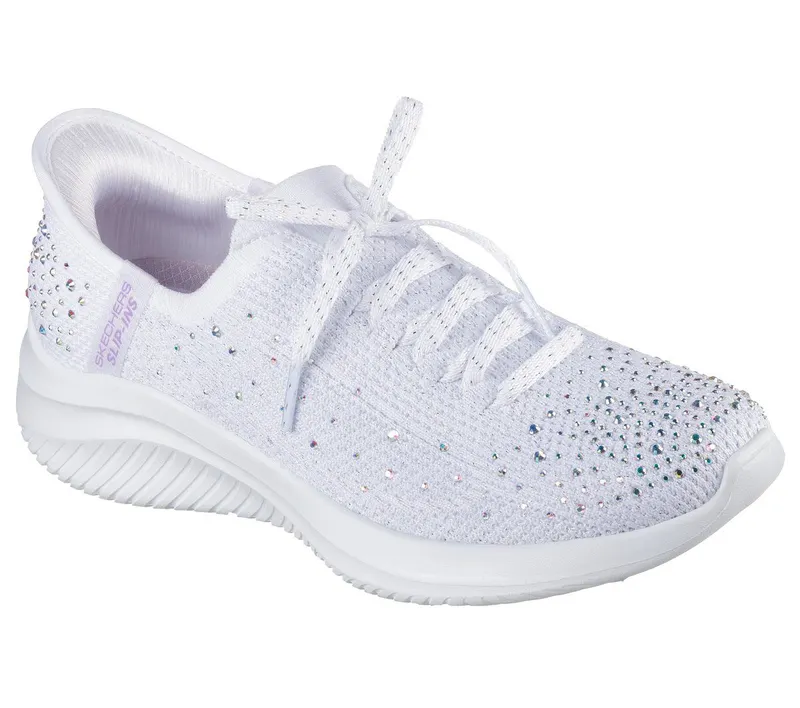 Skechers Skechers Slip-ins: Ultra Flex 3.0 – Twilight Sparkle – Wit (150443-WHT)