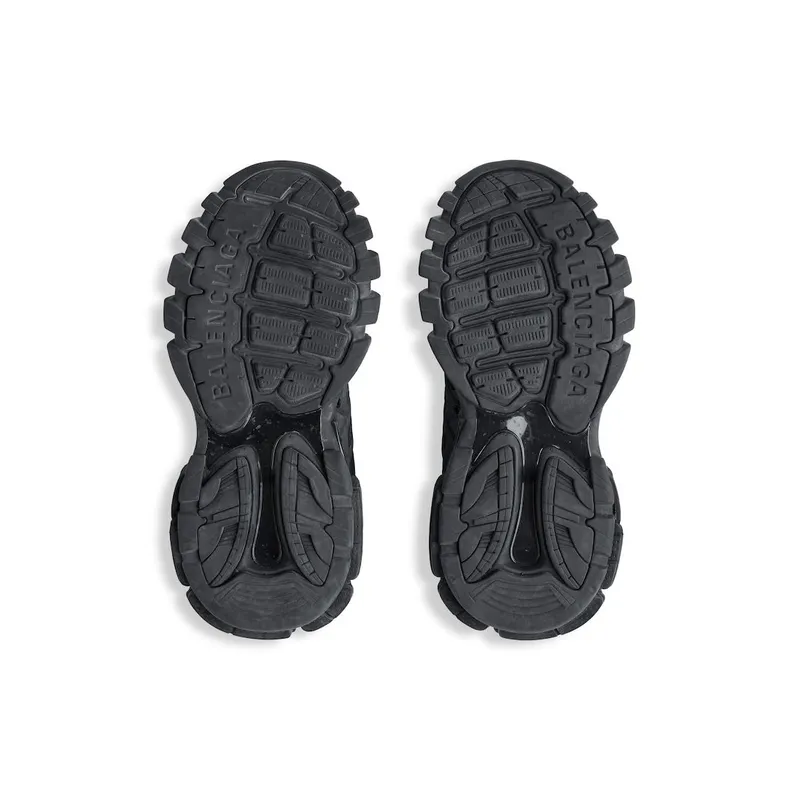 Balenciaga Men’s Track Sneaker With Charms In Black Black (542023WTRHM1000)