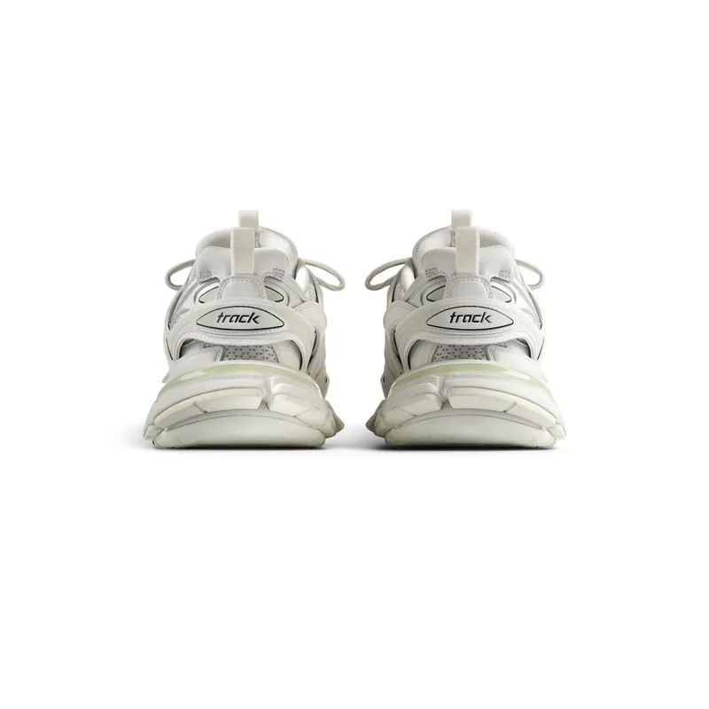 Balenciaga Men’s Track Sneaker With Charms In White White (542023WTRHM9000)