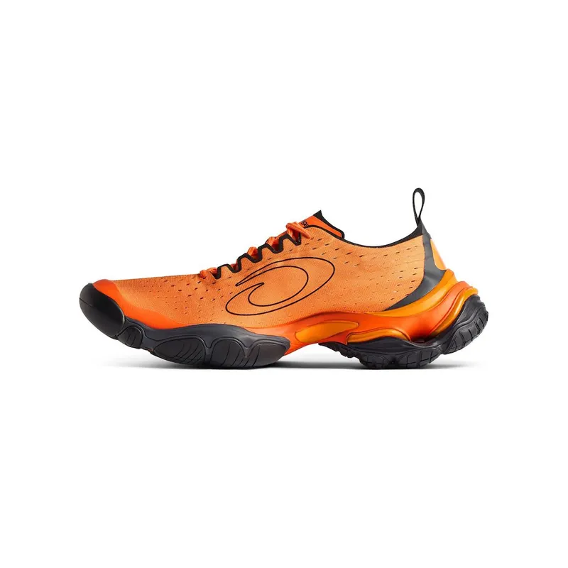 Balenciaga Men’s Anatomic Runner Sneaker In Orange / Grey / Black Orange / Grey / Black (829106WANRN7110)