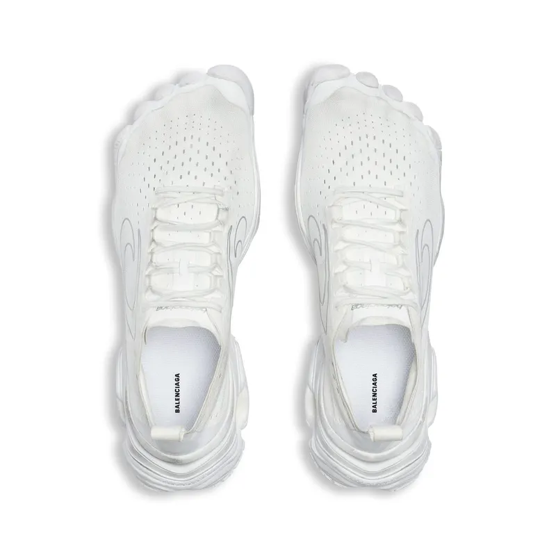Balenciaga Men’s Anatomic Runner Sneaker In White White (829106WANRN9000)