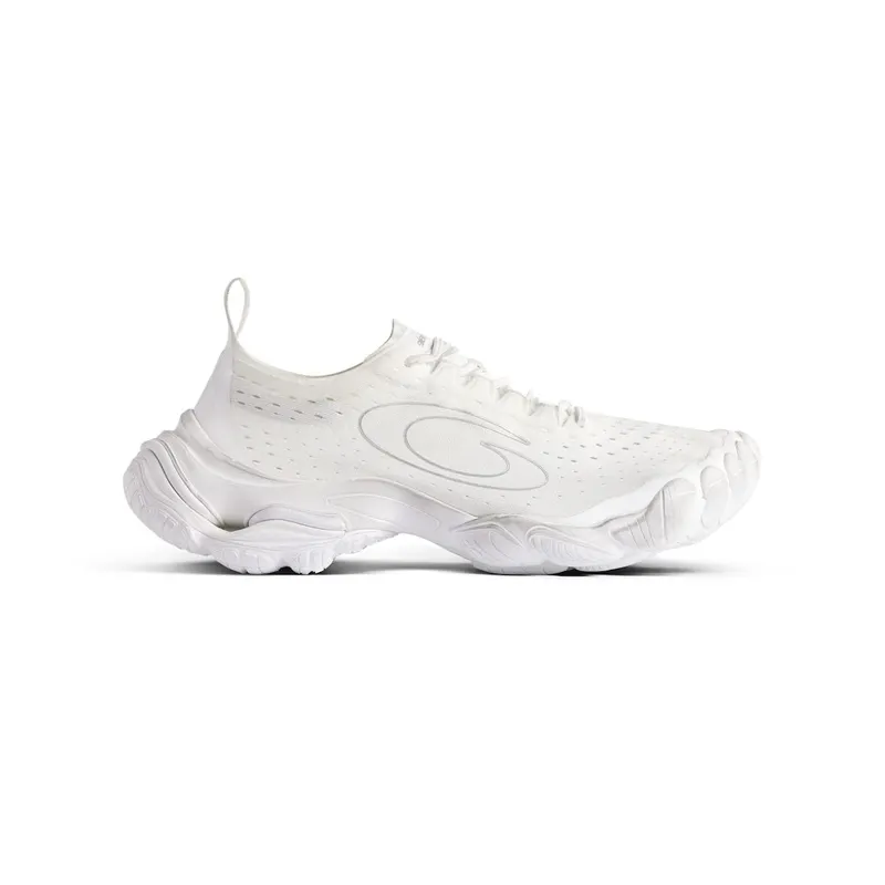 Balenciaga Men’s Anatomic Runner Sneaker In White White (829106WANRN9000)