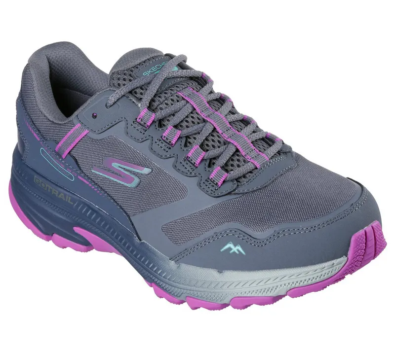 Skechers Waterproof: GO RUN Trail Altitude 2.0 – Houtskool / Purper (129526-CCPR)