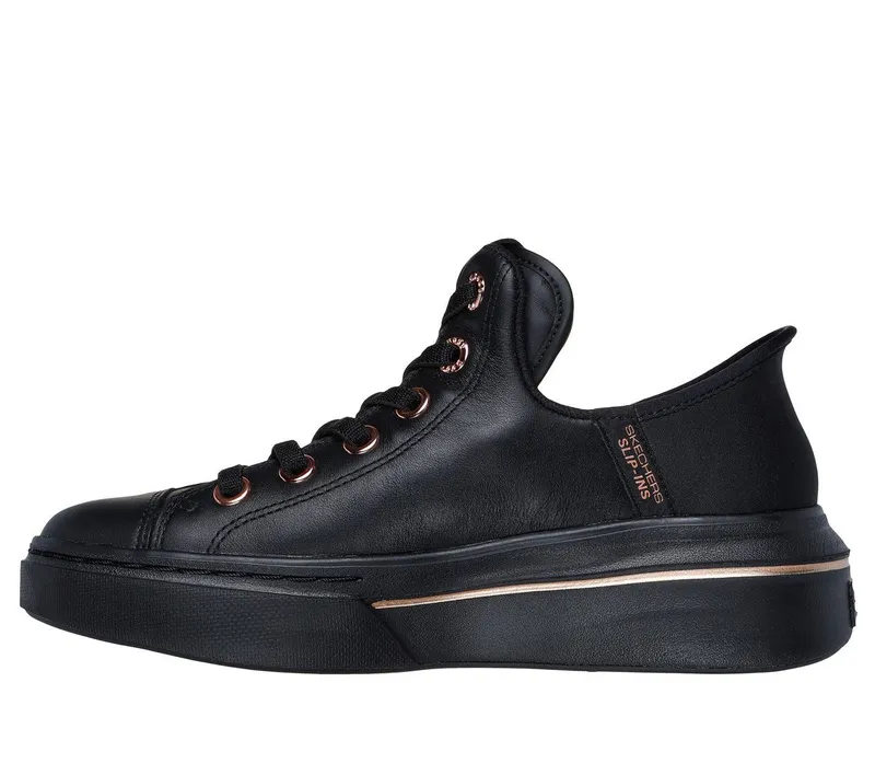 Skechers Premium Leather Slip-ins Snoop One – OG – Zwart (186001-BBK)