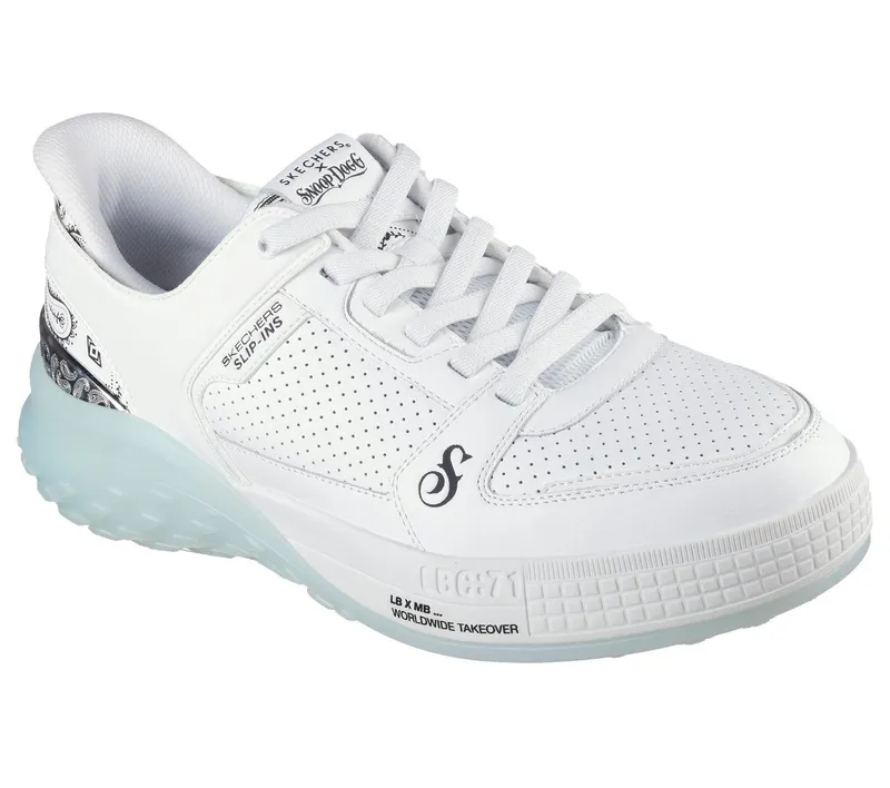 Skechers Skechers Slip-ins Snoop Dogg: Sizzle – Snoop Sizzle Toke Slip-ins – Wit (251170-WHT)