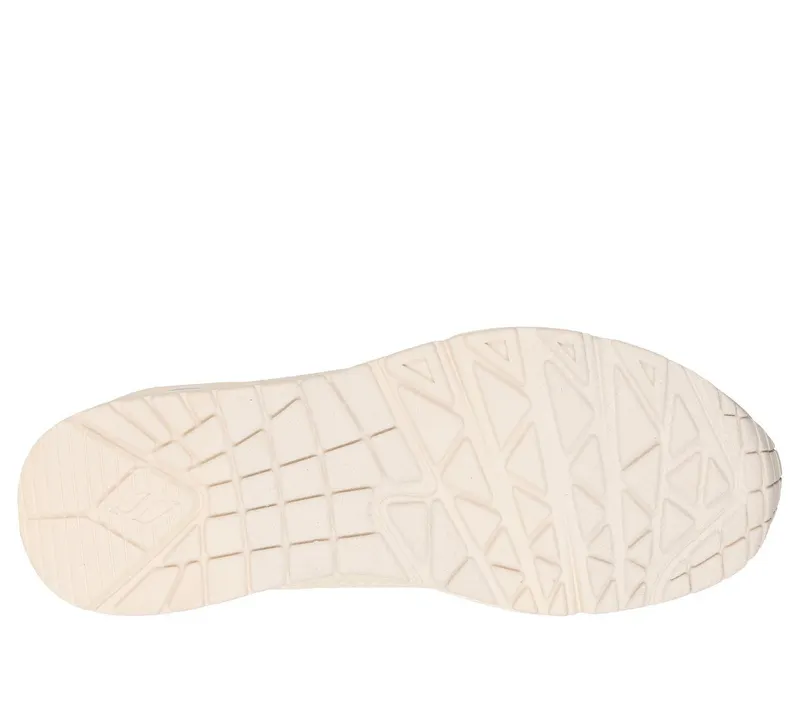 Skechers UNO – Shiny Scale – Gebroken Wit (177861-OFWT)