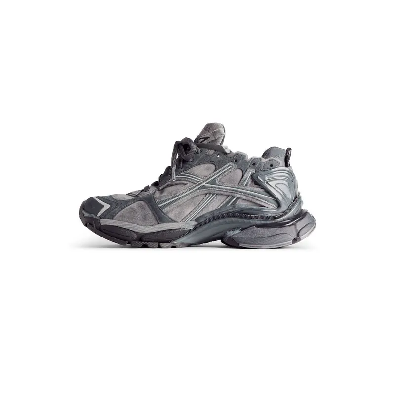 Balenciaga Men’s Runner Sneaker In Grey Grey (772774WRNSD1100)