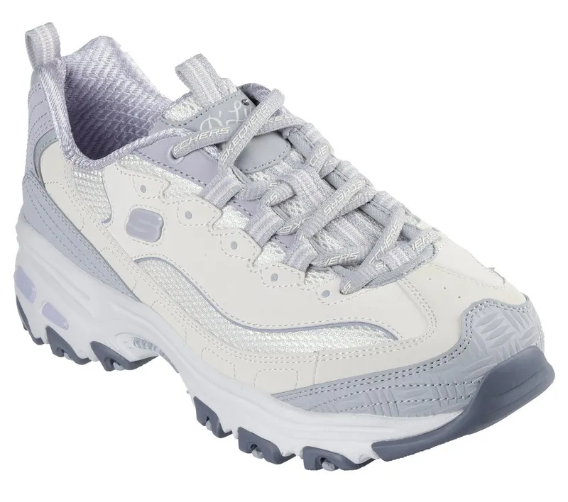 Skechers D’Lites – Retro Rewind – Natuurlijk / Grijs (150536-NTGY)