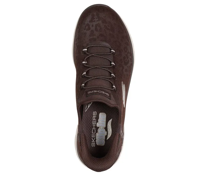 Skechers Skechers Slip-ins: Arch Fit Summits – Luxe Leopard – Bruin (150750-BRN)