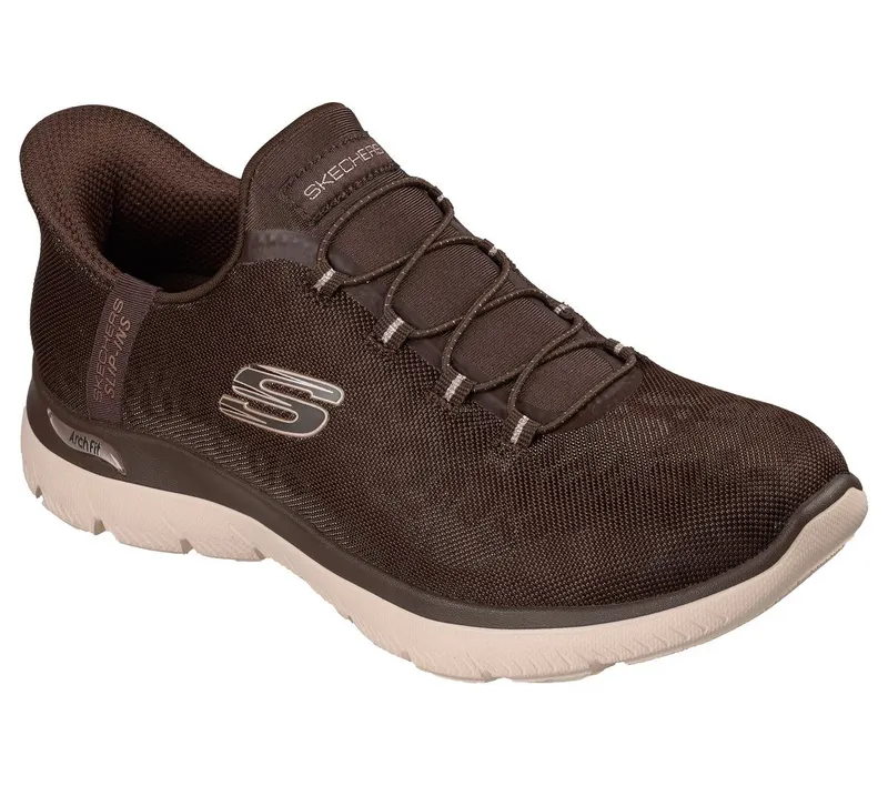 Skechers Skechers Slip-ins: Arch Fit Summits – Luxe Leopard – Bruin (150750-BRN)