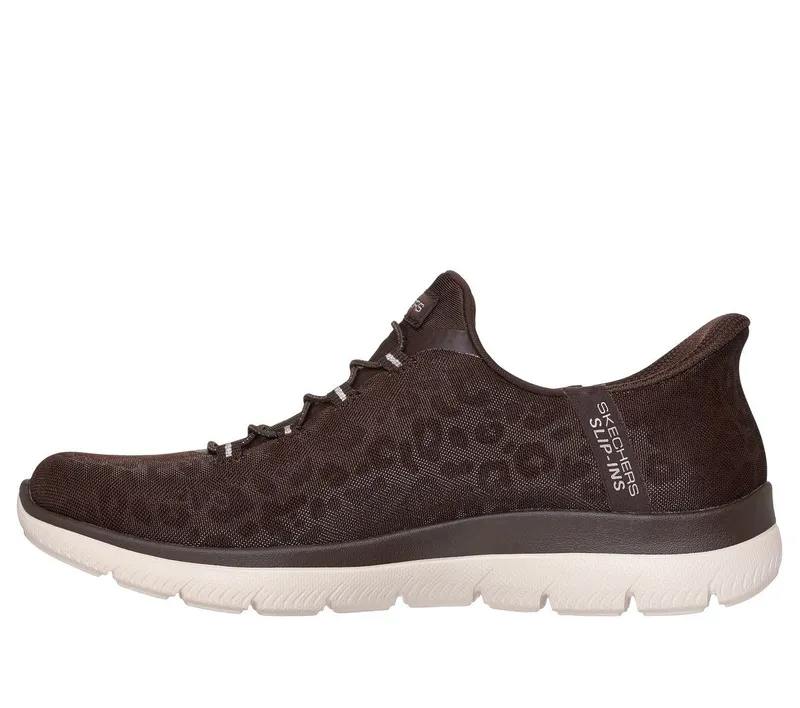 Skechers Skechers Slip-ins: Arch Fit Summits – Luxe Leopard – Bruin (150750-BRN)